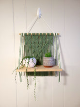 Load image into Gallery viewer, Hanging Wall Shelf Woven Wings