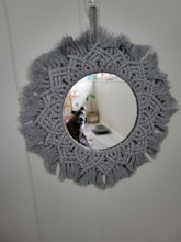 Load image into Gallery viewer, Sun Burst Macramirror