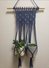 Load image into Gallery viewer, Double Wallhanging Planter