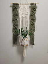 Load image into Gallery viewer, Wall Hanging Planter Flowering Vines
